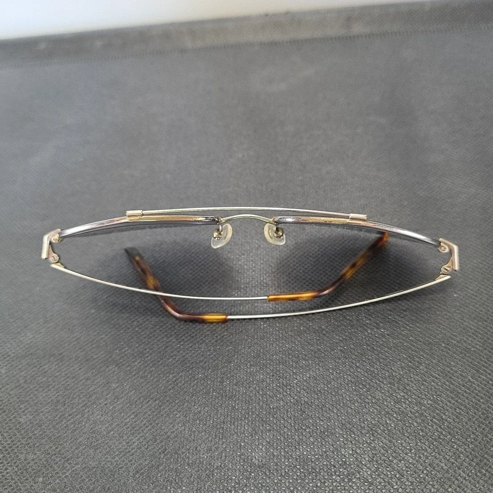 luxottica eyeglass frames‎ Men's Brown  90's Skate Street Y2K Square Ray-Ban
